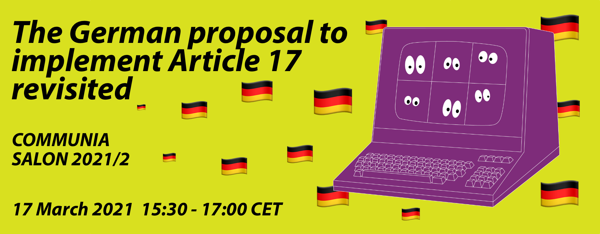 COMMUNIA Salon: The German proposal to implement Article 17 revised